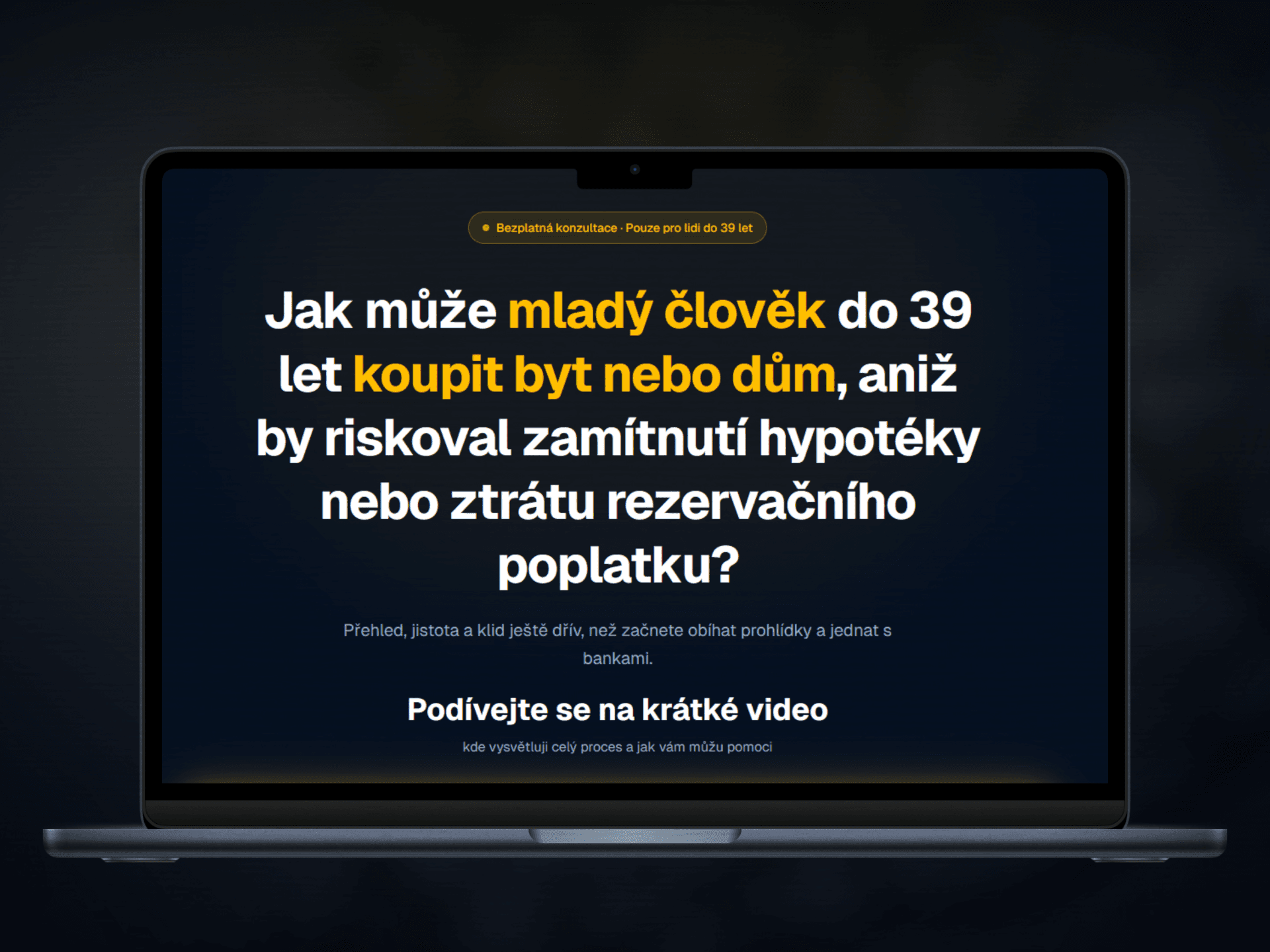 Funnel pro finančního konzultanta